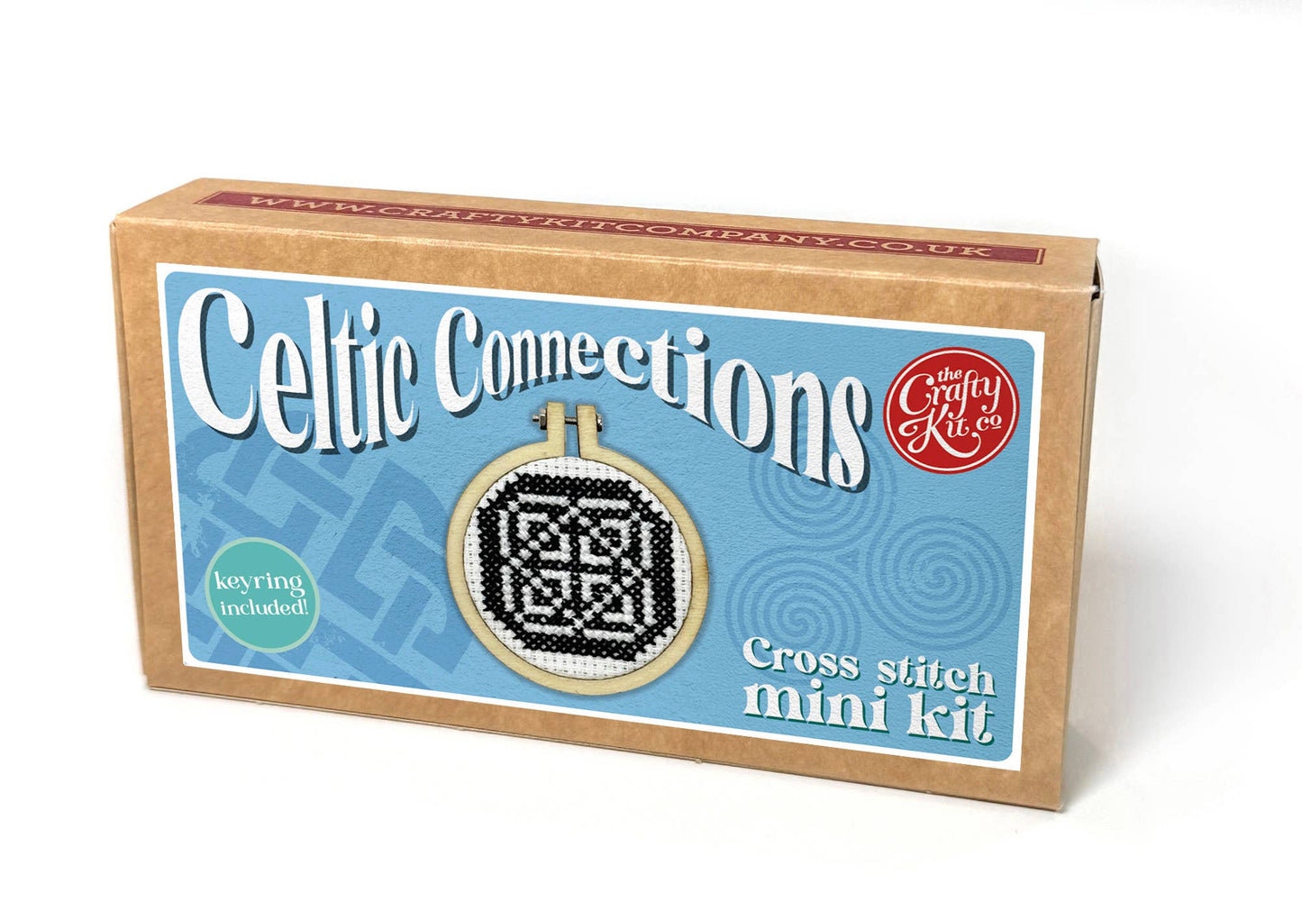 Mini Matchbox Cross Stitch Kit 'Celtic Connections'