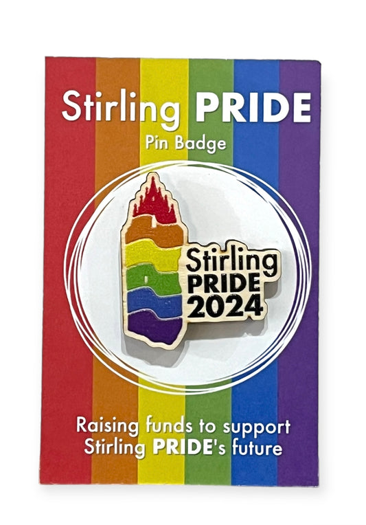 Stirling Pride Pin Badge