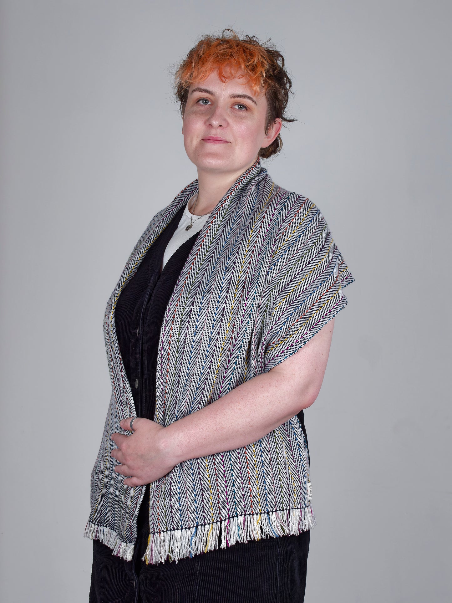 Static Rainbow Scarf