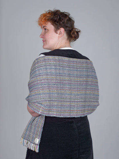 Static Rainbow Scarf