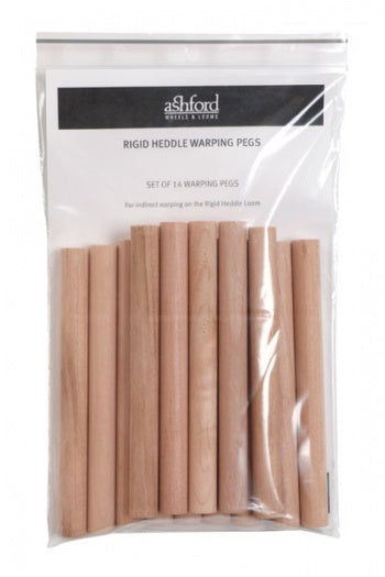 Rigid Heddle Loom Warping Peg Set (14)